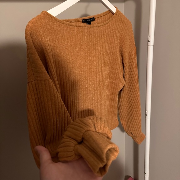 Burnt Orange Sweater - Picture 2 of 2